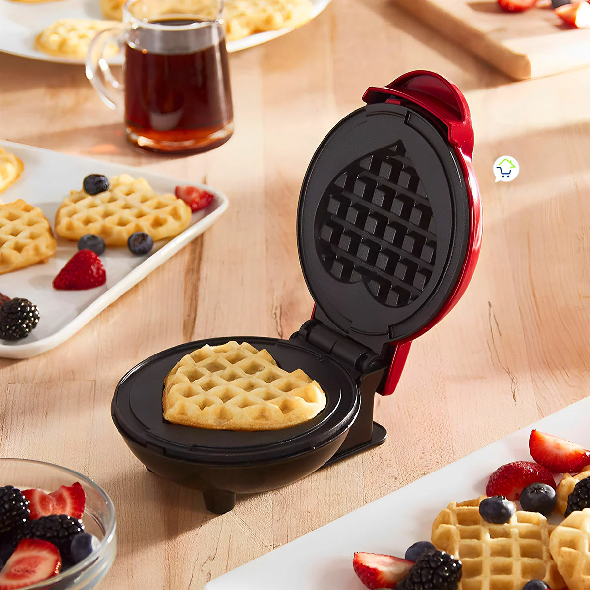 Mini Wafflera | Forma de Corazon